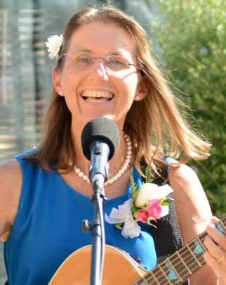 Picture of Joy Apple singing